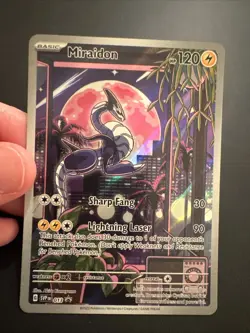 Miraidon 013 Scarlet & Violet Promo Holo Card Near Mint Condition - Image 2