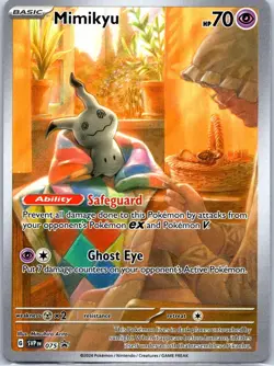Pokemon Scarlet & Violet Promo Cards #075 Mimikyu - Image 1