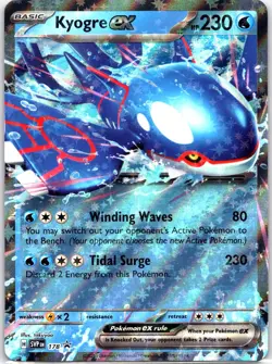 Pokemon Scarlet & Violet Promo Cards #178 Kyogre ex - Image 1