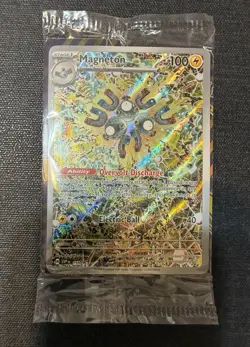 Pokemon TCG Magneton SVP 159 Promo Surging Sparks Sealed - Image 1