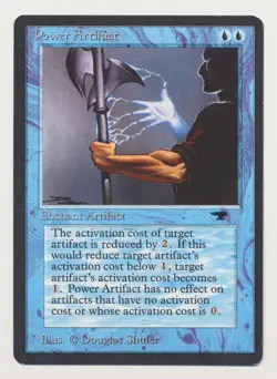 MTG Magic the Gathering Antiquities Power Artifact MP Moderate Play Condition! A - Image 1