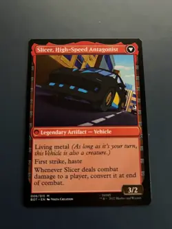 1x SLICER, HIRED MUSCLE - Transformers - MTG - Magic the Gathering - Image 2