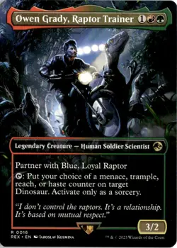 Owen Grady, Raptor Trainer - Jurassic World Collection #16 - Near Mint - Normal - Image 1