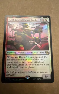 Raph & Leo, Sibling Rivals Teenage Mutant Ninja Turtles Foil - Image 1
