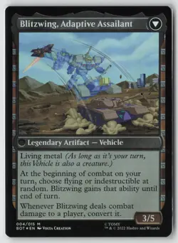 Blitzwing, Cruel Tormentor 4 Universes Beyond: Transformers MTG Foil LP - Image 2