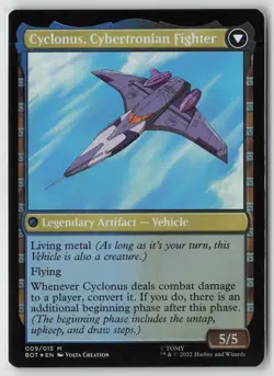Cyclonus, the Saboteur LP Foil 9 Universes Beyond: Transformers MTG - Image 2