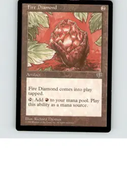 Fire Diamond Uncommon Mirage Lightly played b3-720 - Image 1