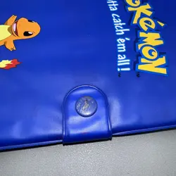 Pokemon Gotta Catch ‘Em All Blue Charmander Card Binder Vintage 1999 - Image 4