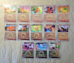 Pokemon 13 Lot Ascended Heroes Fire Symbol Reverse Holo (Charmander Raboot) NM - Image 1