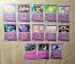 Pokemon 13 Lot Ascended Hero Psychic Symbol Reverse Holo (Exeggutor Spectrie) NM - Image 1