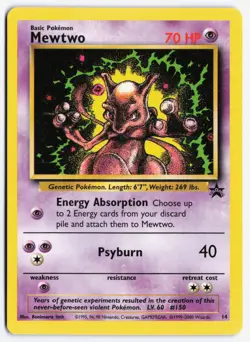 Pokemon Mewtwo (14) Promo WoTC Promo 14/53 NM - Image 1
