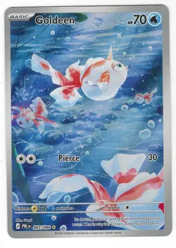 Pokemon TCG: Goldeen (Illustration Rare) - 87/84 - ME: Pitch Black - NM - Image 1