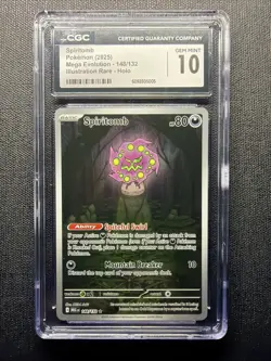 Spiritomb *CGC 10* Illustration Rare *Mega Evolution* #148 *2025* Pokemon - Image 1