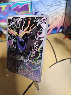 Xerneas 091/086 CRI Holo Basic 130 HP Psychic Pokemon English 2026 - Image 2