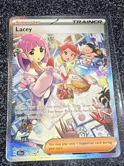 Lacey 172/142 Special Illustration Rare Pokemon Stellar Crown NM Pack Fresh - Image 2