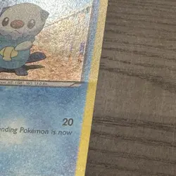 Oshawott 4/12 Confetti Holo - McDonald's Collection 2011 Pokemon TCG Damaged DMG - Image 5