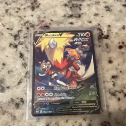 Pokemon TCG Blaziken V TG14/TG30 Silver Tempest Ultra Rare 210 HP Holo - Image 1