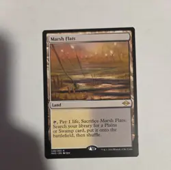 Magic the Gathering Marsh Flats Rare Land Regular 248 Modern Horizons 2 - Image 1