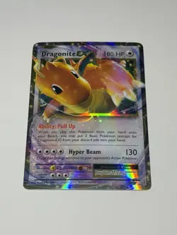 Pokemon Dragonite EX 72/108 Evolutions Full Art Holo Ultra Rare English 2016 NM - Image 1
