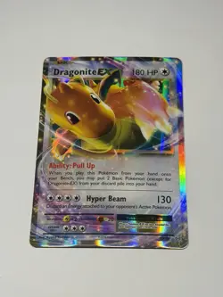 Pokemon Dragonite EX 72/108 Evolutions Full Art Holo Ultra Rare English 2016 NM - Image 1