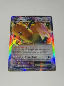 Pokemon Dragonite EX 72/108 Evolutions Full Art Holo Ultra Rare English 2016 NM - Image 1