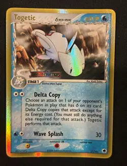 Pokemon Togetic Dragon Frontiers 11/101 Delta Species Holo Rare Reverse 2006 - Image 1