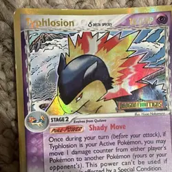 Nintendo Pokemon TCG Typhlosion Delta Species 12/101 Dragon Frontiers 2006 - Image 4