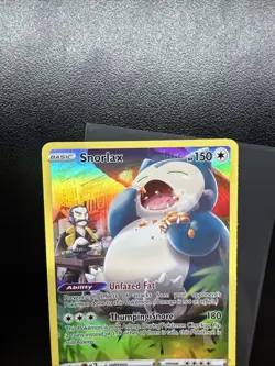 Pokemon TCG Snorlax Trainer Gallery TG10/TG30 Lost Origin Holo Ultra Rare - Image 2
