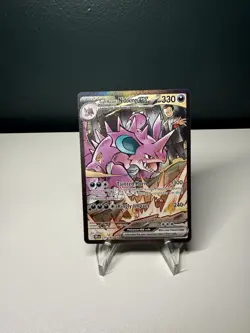 Pokemon Team Rocket's Nidoking ex 233/182 Special Illustration Rare – LP - Image 2