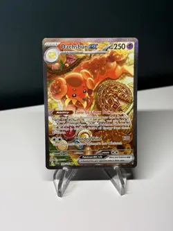 Pokemon TCG Dachsbun EX 169/142 SV07 Stellar Crown Special Illustration Rare - Image 1