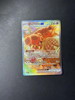 Pokemon TCG Dachsbun EX 169/142 SV07 Stellar Crown Special Illustration Rare - Image 3