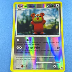 Yuka Morii Teddiursa 105/123 Reverse Holo Mysterious Treasures EN 2007 Mint - Image 1