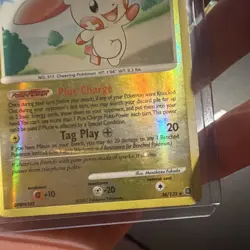 Pokemon TCG Plusle Secret Wonders Reverse Holo Rare 60 HP 36/132 - Image 3