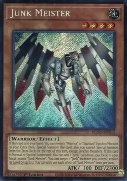 Yugioh - Junk Meister *Secret Rare* BLGG-EN033 (NM) - Image 1