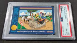 2000 Japanese One Piece Visual Adventure Luffy Nami Zoro 10 PSA 8 NM-MT Part 1 - Image 1