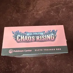 Pokemon Center Mega Evolution Chaos Rising Elite Trainer Box ETB Sealed new - Image 3
