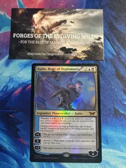 Kaito, Bane of Nightmares Foil Duskmourn: House of Horror - Image 1