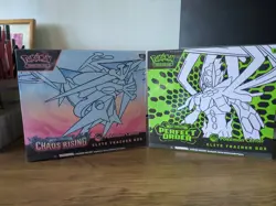 Chaos Rising + Perfect Order Pokemon Center Elite Trainer Box ETB New & Sealed - Image 1