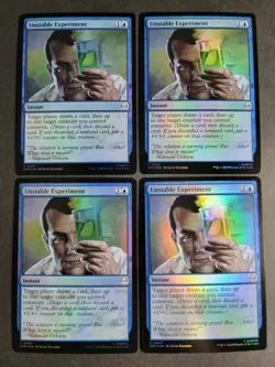 Unstable Experiment (X4 Foil) Common MTG Spider-Man - Image 1