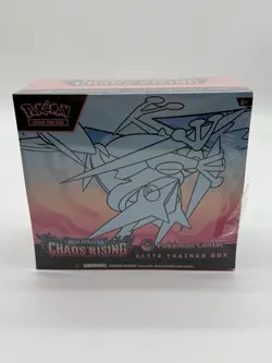 Chaos Rising Pokemon Center ETB Elite Trainer Box Factory Sealed Brand New - Image 1