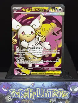 Pokemon Card Mega Audino ex 253/217 Mega Evolution Ascended Heroes Near Mint - Image 1