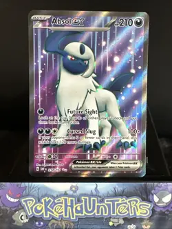 Pokemon Card Absol EX 214/197 Obsidian Flames Full Art Ultra Rare NM - Image 1
