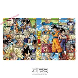 DRAGON BALL fusion world TCG CARD Play mat VEGETA GOKU pad card game desk mouse - Image 1