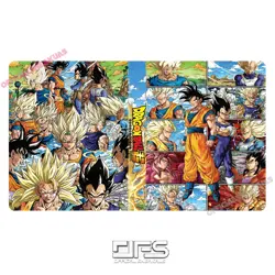 DRAGON BALL fusion world TCG CARD Play mat VEGETA GOKU pad card game desk mouse - Image 3