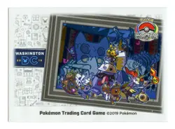2019 Washington DC Individual Card Sleeve Pokemon World Championships - Image 1