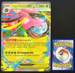 Pokemon MEGA Bisaflor EX - XXL 3D Karte - MEP DE 013 Promo JUMBO - Deutsch - NM - Image 1