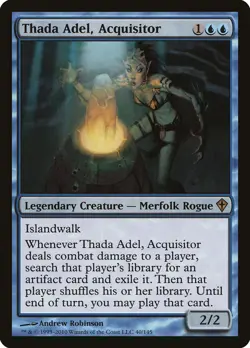 Thada Adel, Acquisitor [Worldwake] Moderately Played - Image 1