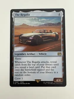 The Regalia MTG Magic the Gathering Card NM Near Mint FIN - Image 1