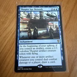 Thopter Spy Network - N/M - Aetherdrift - Magic The Gathering MTG - Image 1