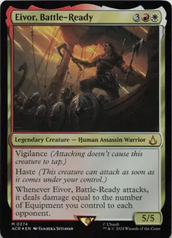 Eivor, Battle-Ready - FOIL - M Universes Beyond: Assassin's Creed 274 - MTG - Image 1